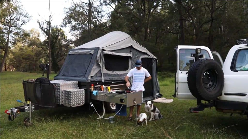 The Chase Rear Fold Off Road Camper Trailer