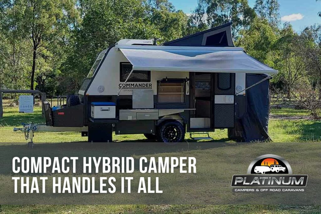 Compact Hybrid camper that Handles it All