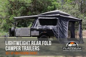 Lightweight Rear Fold Camper Trailers