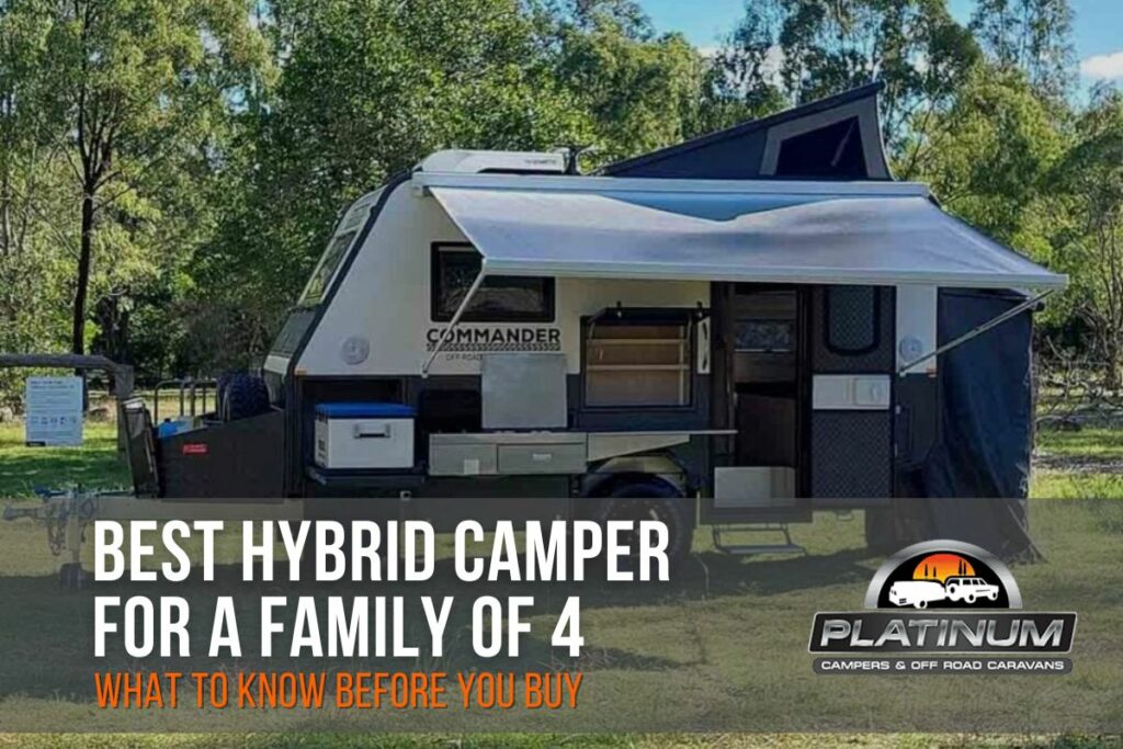 Hybrid Camper for a family of 4