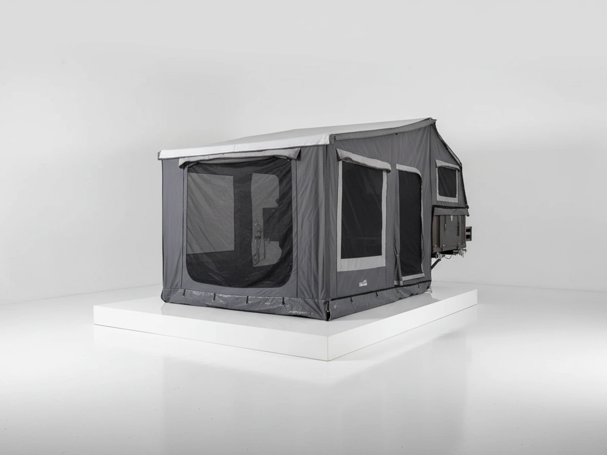 Warrior s4 tent opened