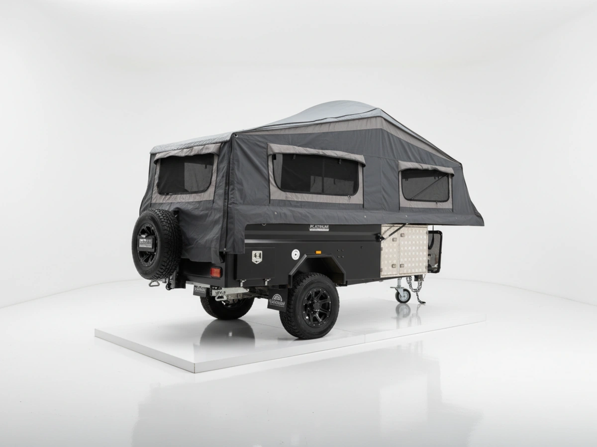 Discovery Opened Rear view