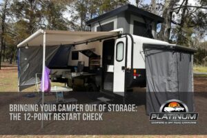 Bringing your camper out of storage